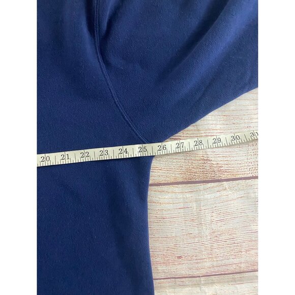 Vintage 90's Warner Brothers Studio Store Looney Tunes Blue Hoodie - XL - Picture 6 of 11